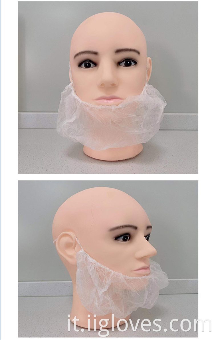 PP Coperchio di barba in tessuto PP in fabbrica cinese OEM traspirante